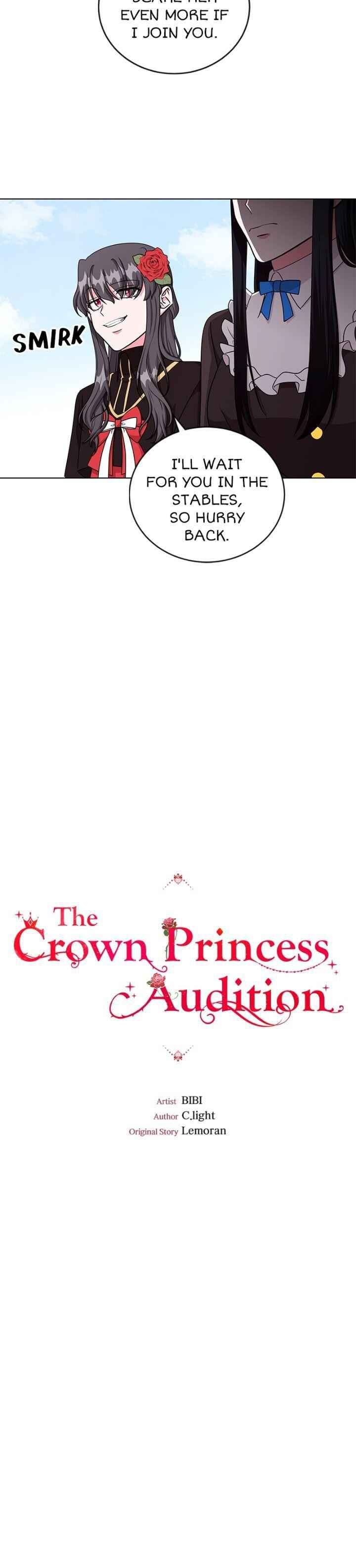 The Crown Princess Audition Chapter 35 2